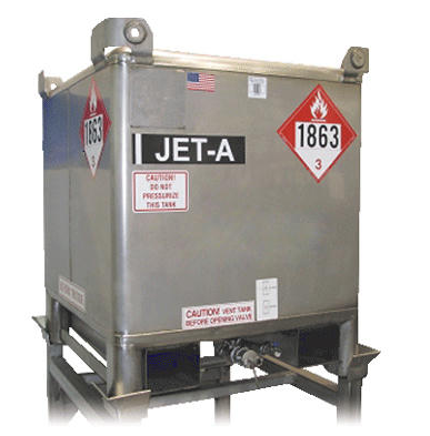 550 Gallon Jet-A Liquitote Aviation JET A Fuel Tank