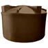 Buy 5000 Gallon Plastic Vertical Water Storage Tank with Low Profile Design in Dark Brown by Bushman of Brown color for only $5,825.99