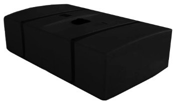 Buy 55 Gallon Plastic Portable Flat Bottom Utility Tank in Black by Chemtainer of Black color for only $259.00
