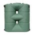 Buy 265 Gallon Plastic Vertical Liquid Storage Tank with Slimline Design in Dark Green by Bushman of Green color for only $1,110.31