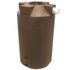 Buy 100 Gallon Plastic Vertical Rainwater Harvesting Tank in Brown by Bushman of Brown color for only $449.99