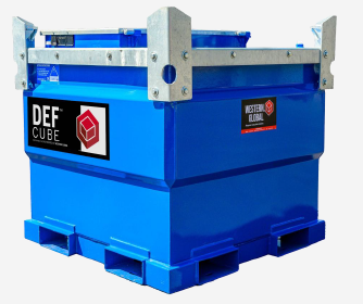136 Gallon DEF Cube Storage & Dispensing Kit | 12V 9 GPM Pump