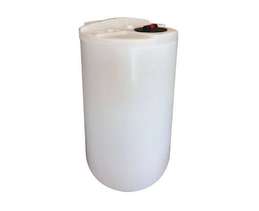 Buy 18 Gallon Plastic Vertical Double Wall Liquid Chemical Storage Tank in White by Ronco Plastics for only $580.00