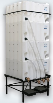Buy Tote-a-Lube 130 Gallon Plastic Lube Oil Tank System Tank with Four Tanks by Tote-a-Lube of White color for only $2,837.14