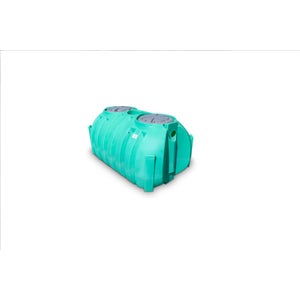 Buy 750 Gallon Two Compartment Septic Tank with Preplumbed and Low Profile Design - IAPMO Certified by Norwesco of Green color for only $2,020.00