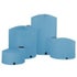 Buy 1000 Gallon HD Blue Vertical Liquid Storage Tank by Norwesco of Blue color for only $1,859.99