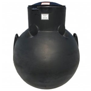 Buy 200 Gallon Plastic Septic Pump Tank by Norwesco of Black color for only $559.99