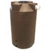 Buy 250 Gallon Plastic Vertical Water Storage Tank in Dark Brown by Bushman of Brown color for only $870.00