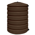 Buy 420 Gallon Plastic Vertical Rainwater Harvesting Tank in Brown by Bushman of Brown color for only $1,059.99