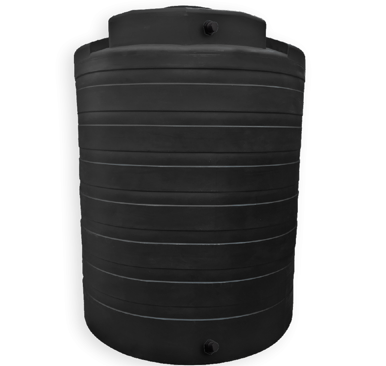 Buy 4050 Gallon Plastic Vertical Water Storage Tank in Black by Bushman of Black color for only $4,010.99