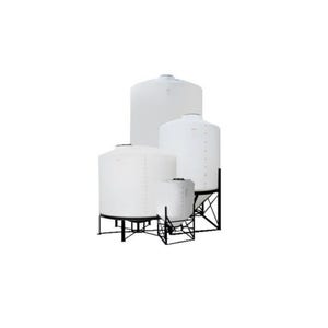 Buy 750 Gallon 45 Degree Cone Bottom Tank by Norwesco of White color for only $1,589.99