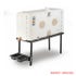 Buy 120 Gallon Slimtainer Gravity Feed System with Drip Tray and Stand by Snyder Industries of White color for only $988.00