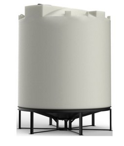 Buy 5000 Gallon 15 Degree Plastic Vertical Cone Bottom Tank by Snyder Industries for only $8,572.00