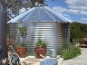 3400 Gallon Corrugated Steel Rainwater Harvesting Tank 3400 Gallon Corrugated Steel Rainwater Harvesting Tank