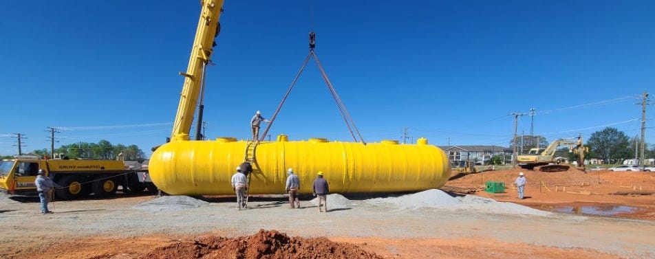 Best practices for maintaining a fiberglass storage tank. Best practices for maintaining a fiberglass storage tank.