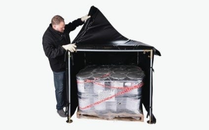 Hot box tank heating wrap. Hot box tank heating wrap.