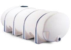 Stable and Transportable: Horizontal Plastic Water Tanks Stable and Transportable: Horizontal Plastic Water Tanks