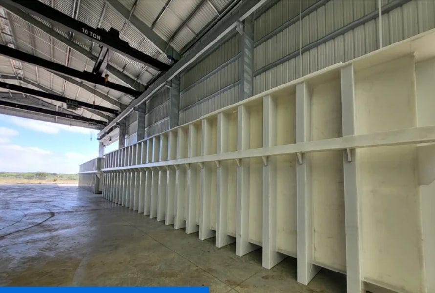 Plastic Welding & Fabrication Warehouse With a Custom Tank Plastic Welding & Fabrication Warehouse With a Custom Tank