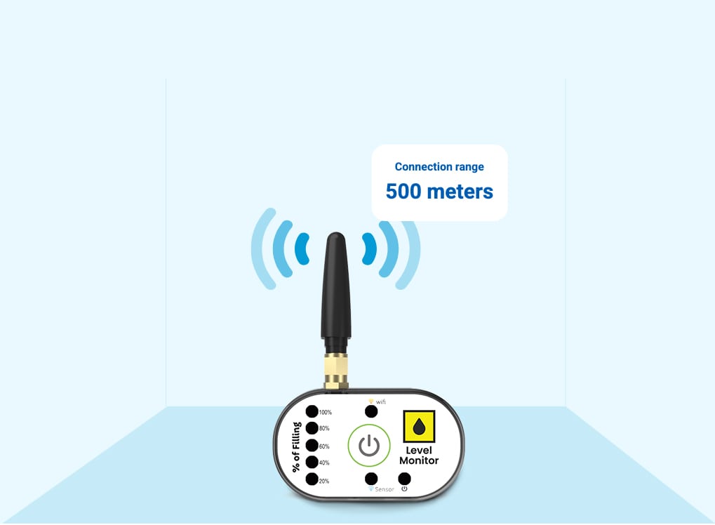 Monitor Level Sensor Ultrasonic Level Sensor