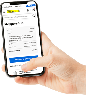 Cart Tank + Pump Promotion Cart Tank + Pump Promotion