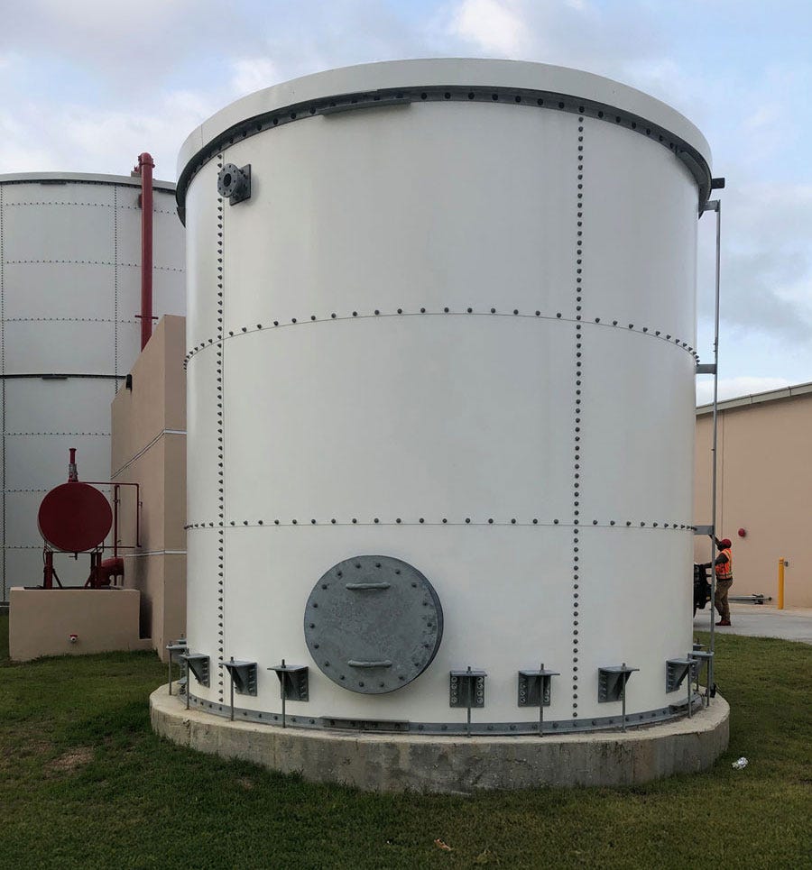 Steel NFPA 22 Fire Protection Tank Features Steel NFPA 22 Fire Protection Tank Features
